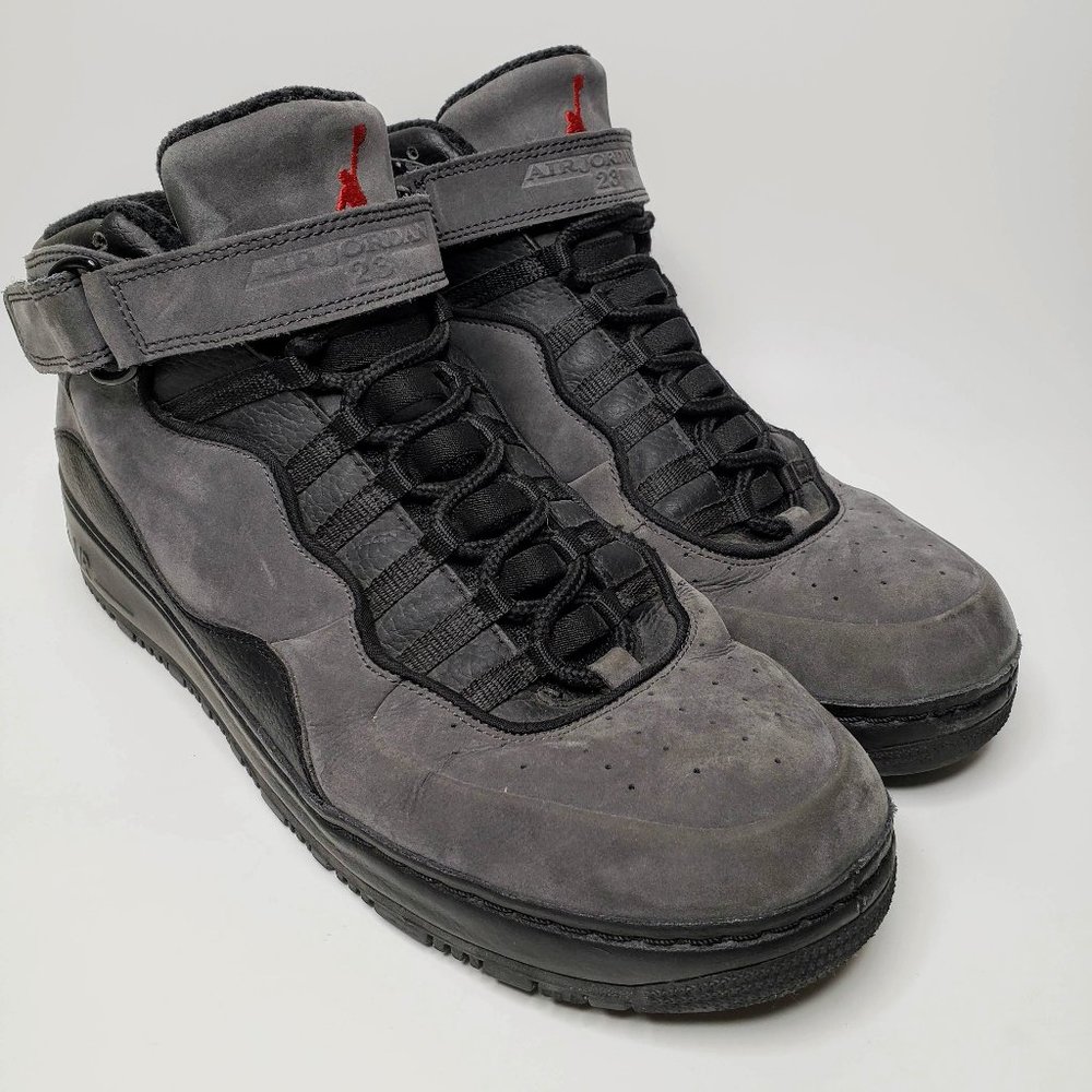 Nike Air Jordan Force Fusion X Suede Sneakers 14